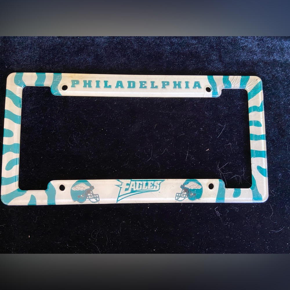 🩷 Vintage NFL PHILADELPHIA EAGLES License Plate Cover